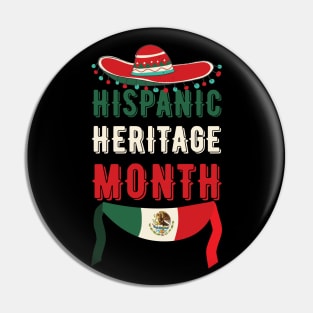 National Hispanic Heritage Month Pin