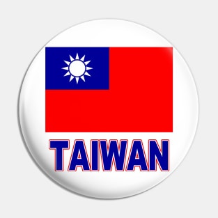 The Pride of Taiwan - Taiwanese National Flag Design Pin