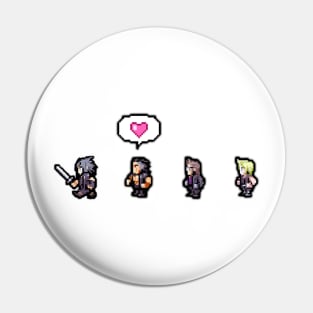 Pixel Gladio Love Pin