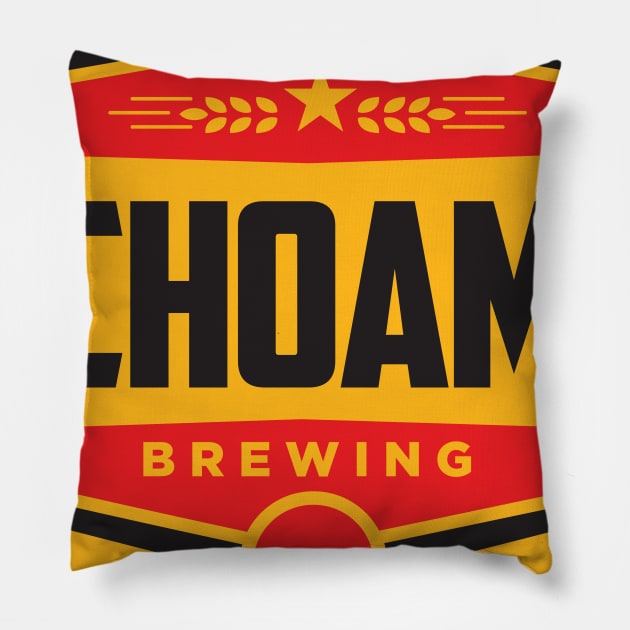 CHOAM BREWERY Pillow by MindsparkCreative