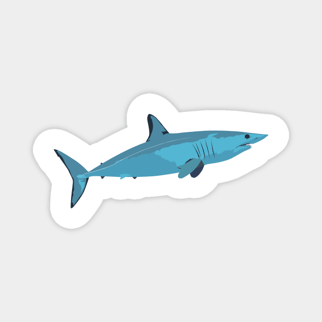 Shortfin Mako Shark Magnet by NorseTech