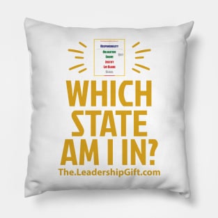 Which State Am I In? Pillow