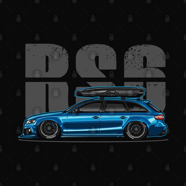 RS6 Avant - Touring Mode (Light Blue) by Jiooji Project