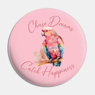 Cute Parrot Quote Pin