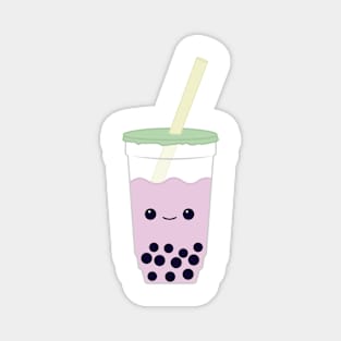 Taro Boba Tea Magnet