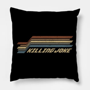 Killing Joke Stripes Pillow