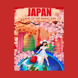 Japan Land of the Rising Sun T-Shirt