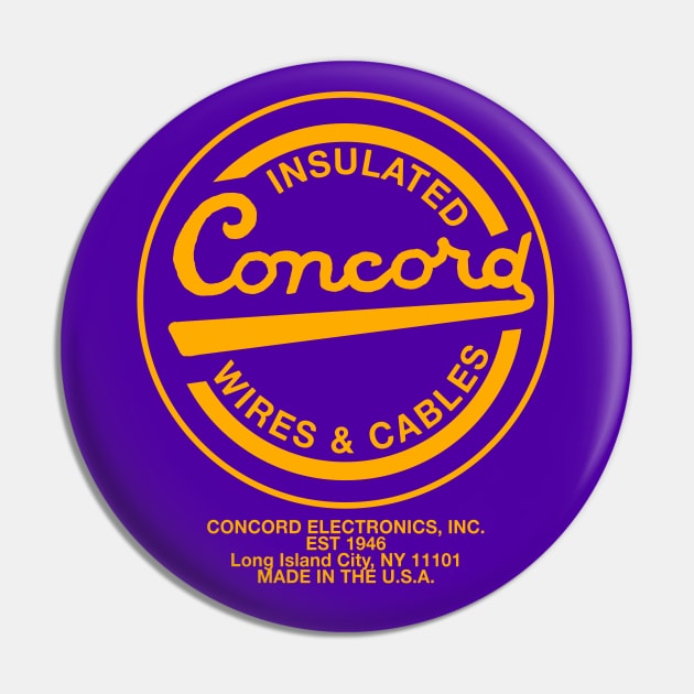 Concord Electronics, Inc. Pin by sinewave_labs