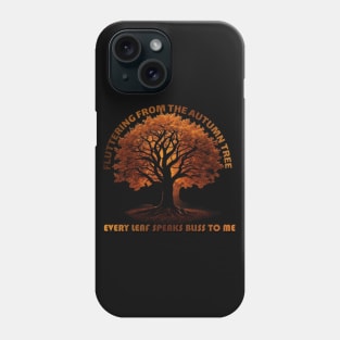 autumn tree Phone Case