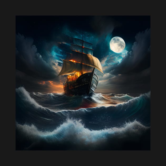 Ocean Storm Sail by D3monic