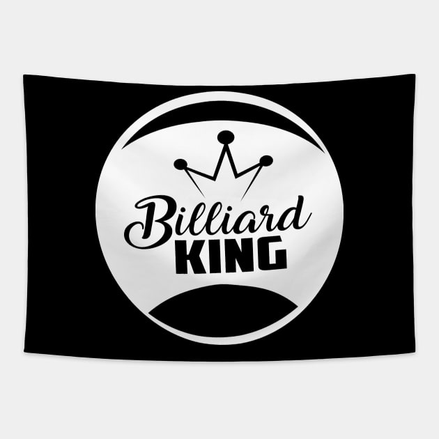 Billiard King Tapestry by BB Funny Store