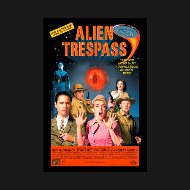 Classic Science Fiction Movie Poster - Alien Trespass by Starbase79