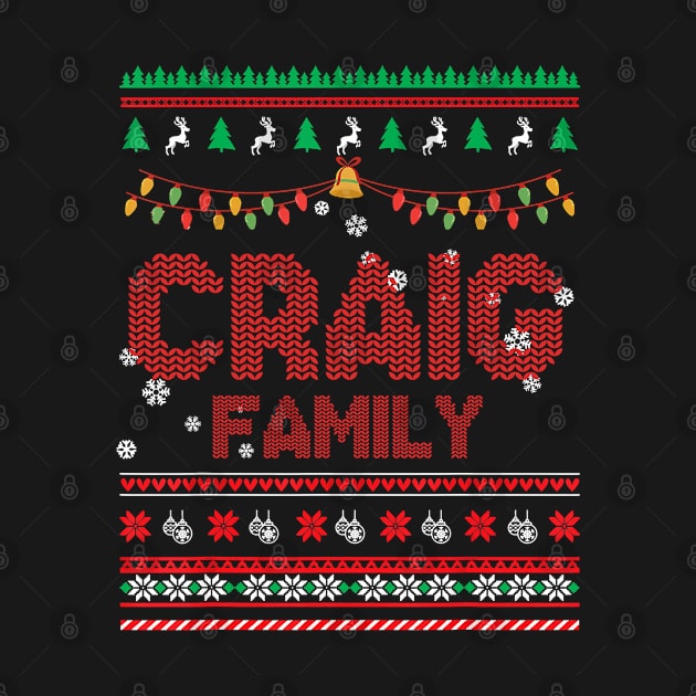 Craig Family Christmas, Name Xmas , Merry Christmas, Name , Birthday, Middle name by sketchraging