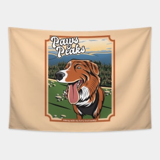 Paws And Peaks! Toller Nova Scotia Duck Tolling Retriever Tapestry