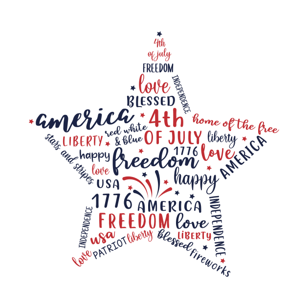 4th of july - america design by colorbyte