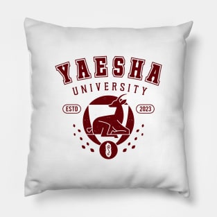 Yaesha University Crest Pillow