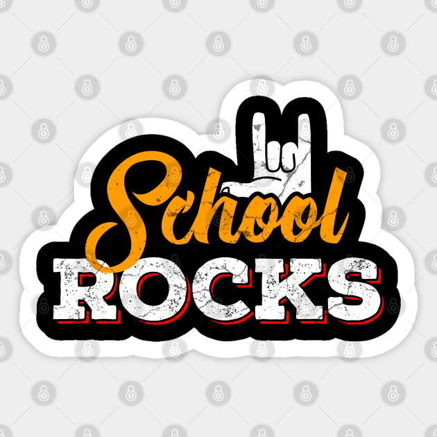 School Rocks - School - Sticker