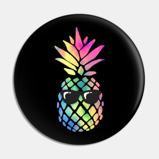 Rainbow Pineapple Pin