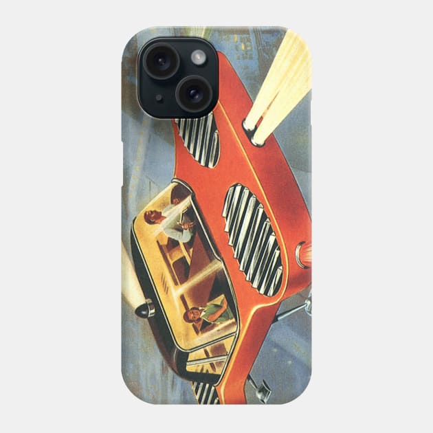 Vintage Science Fiction Phone Case by MasterpieceCafe