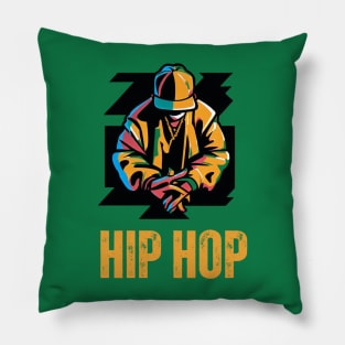 Hip Hop Geometric Pillow