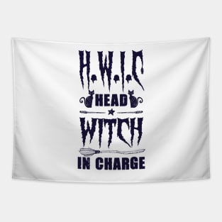 h.w.i.c head witch in charge Tapestry