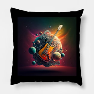 Guitar World Pillow