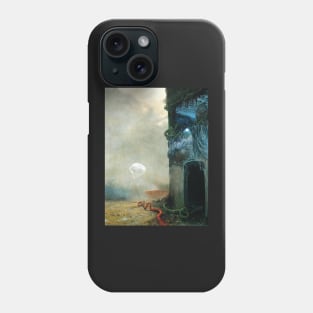 zdzislaw beksinski - Dystopian Surrealism - Tchornobog Phone Case