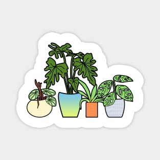 Urban Jungle Plants 2 Magnet