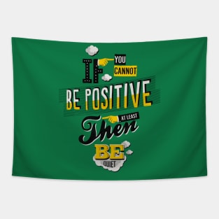 Be Positive Tapestry