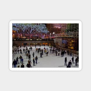 USA. New York. Skating Rink at Rockefeller Center. Magnet