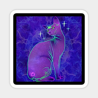 celestial cat Magnet