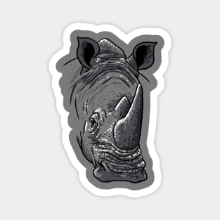 Rhino face Magnet