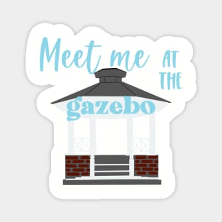 Meet Me at the Gazebo Blue Magnet