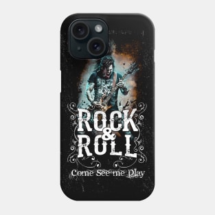 Rock and Roll: Come See Me Play! No. 1 Phone Case