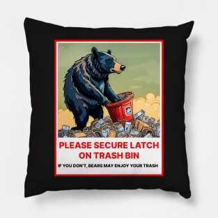 Bear Sign Pillow