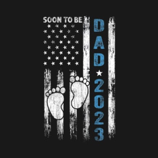 Dad 2023 First Time T-Shirt