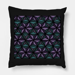 Custom Spaceship Geometric Pattern Pillow