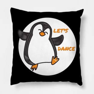 Penguin Dance Pillow