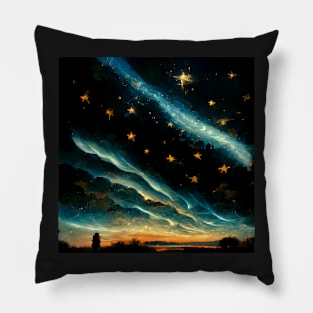 Stars in the Sky - best selling Pillow