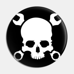 Skull mechanic Pin