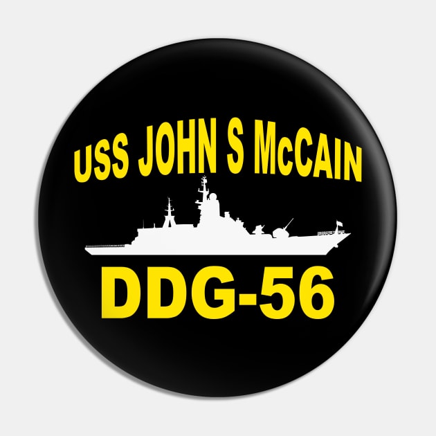 DDG-56 USS John S. McCain Pin by benyamine