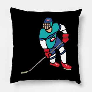 Ice Hockey Pillow
