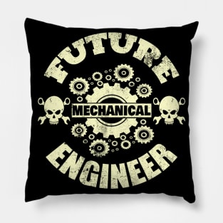 Future Mechanical Engineer Pillow