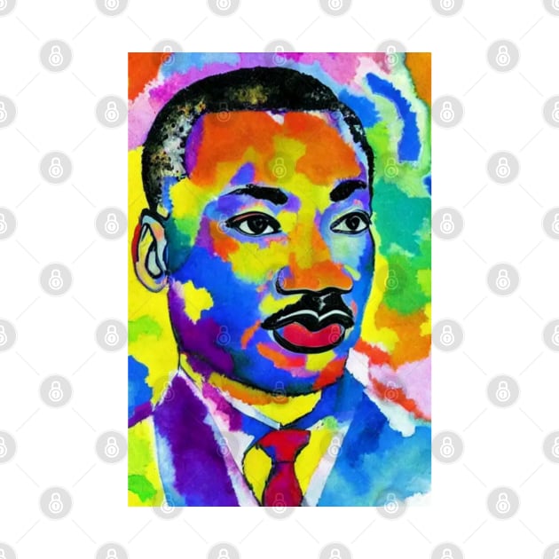 Martin Luther King by AbstractPlace