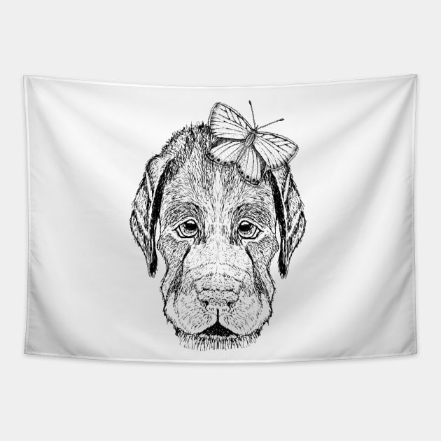 Dog 6 Tapestry by msmart