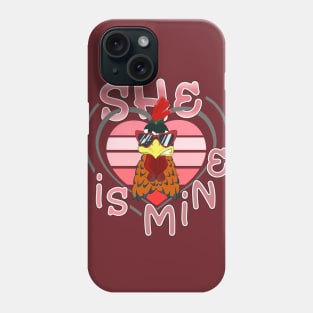 She is Mine Couple Matching Phone Case