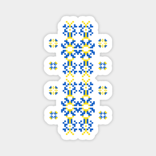 Vyshyvanka Ukraina Slava Magnet