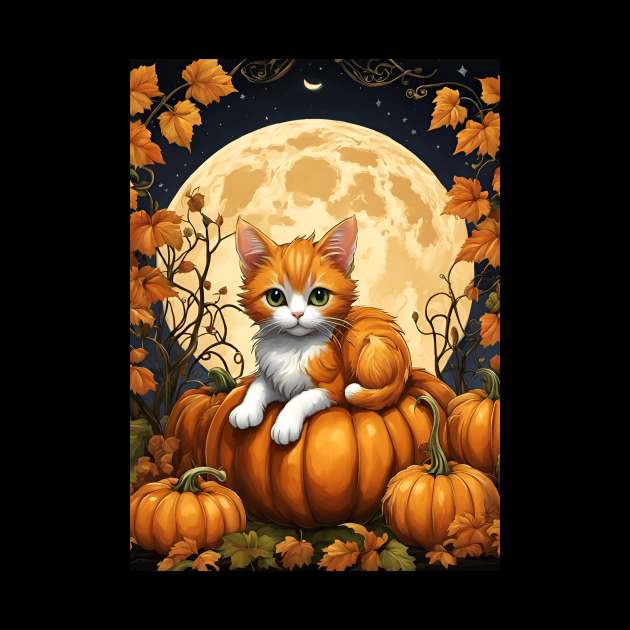 Halloween Kitty by FineArtworld7