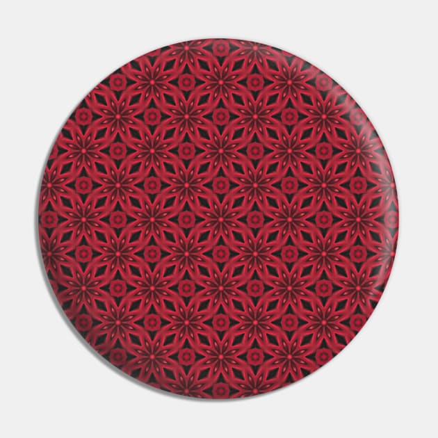 Geometric Retro Texture Pin by RdaL-Design