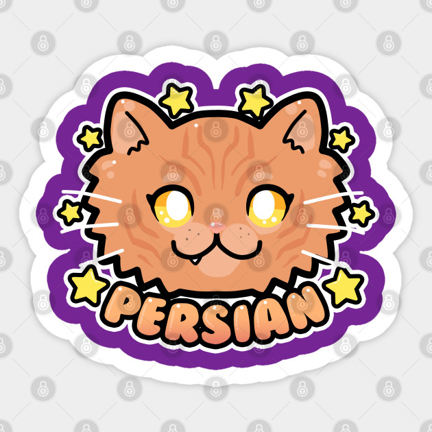 Kawaii Chibi Cat Cat Face Cat Sticker Teepublic Au